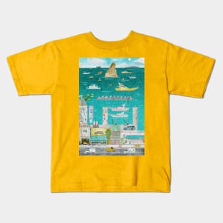Kanagawa Fishing Kids T-Shirt